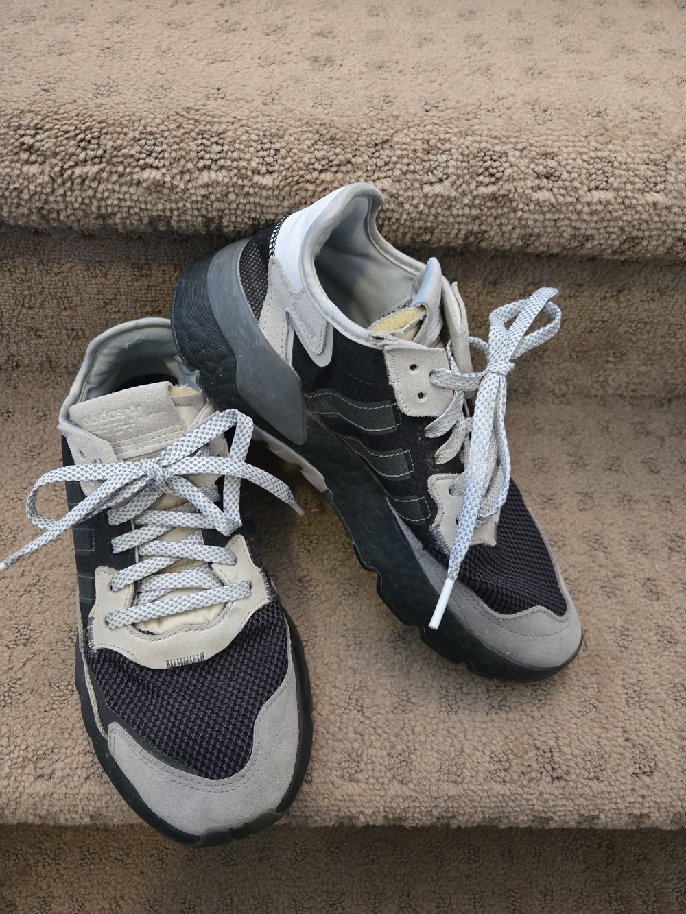 adidas Nite Jogger Runners Womens Sz 8